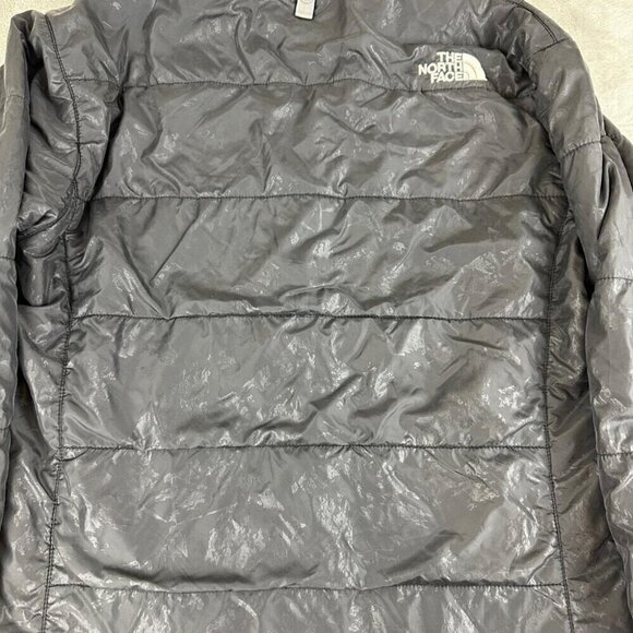 The North Face Black Patterned Puffer Jacket Women's Size XL - Picture 15 of 16